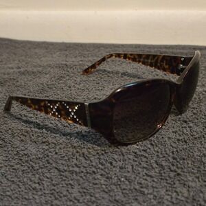 Fossil Sunglasses Alexie Womens Y2K Tortoise Rhinestone Shades PS3630224